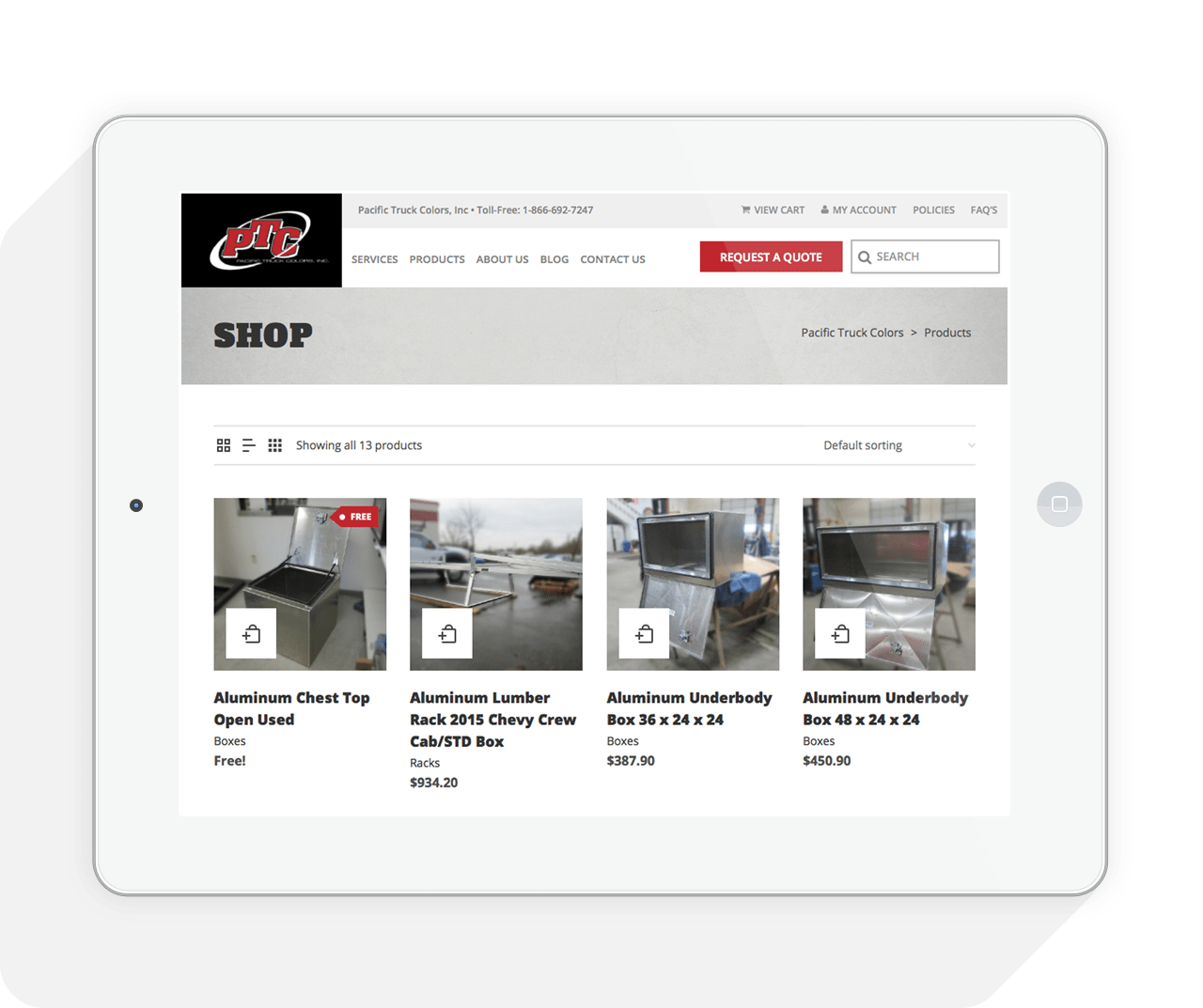 portfolio-ipad-landscape-half-pacfic-truck-colors-website-design