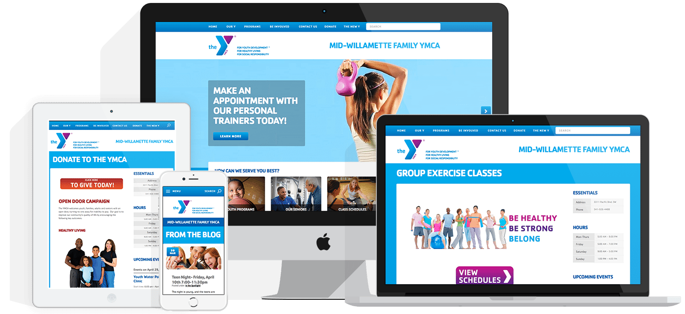 portfolio-ymca-responsive-web-site-design-devices