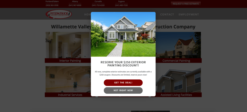 marketing agency opt in offer example